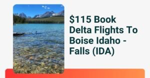Delta Flights To Idaho