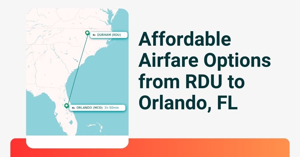 Flights from RDU to Orlando FL